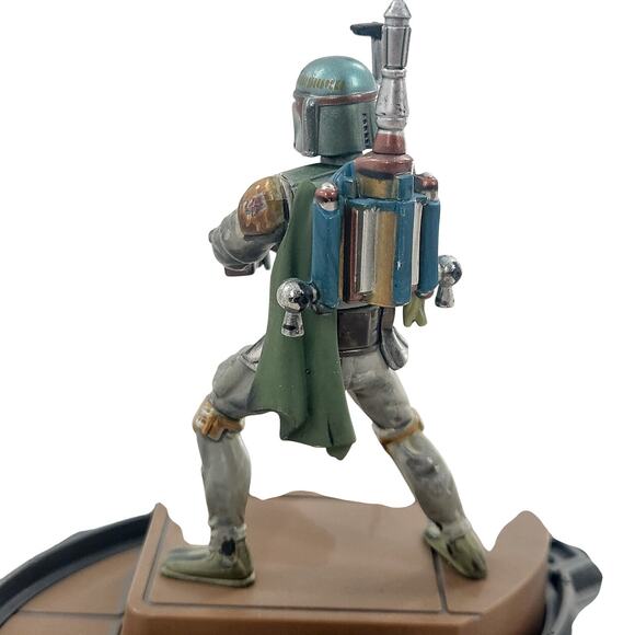 Star Wars Boba Fett Action Figure Figurine Diecast Titanium Series Display Case - Picture 5 of 9